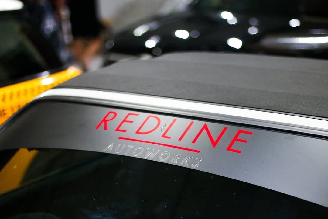 Redline Autoworks sign