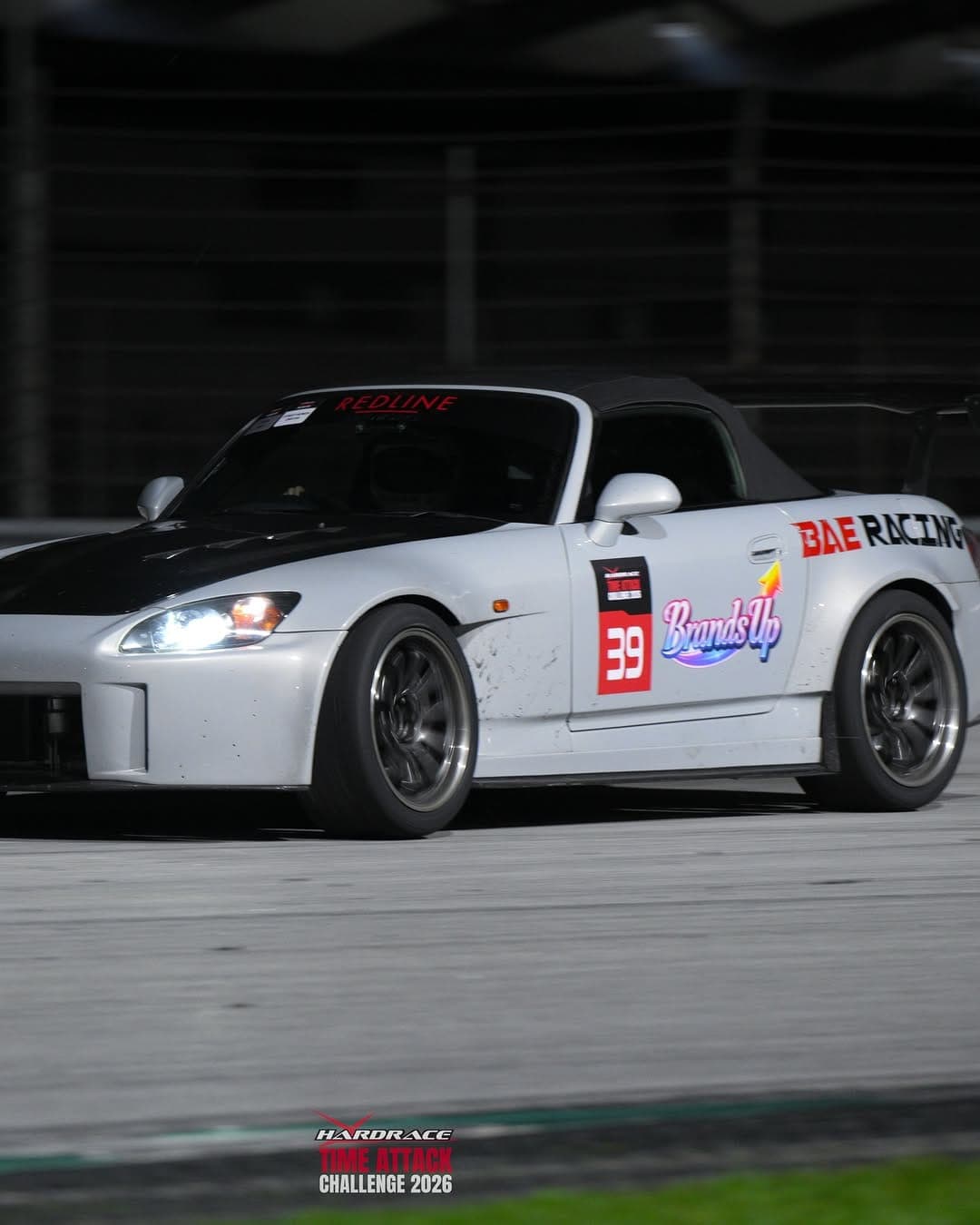 Redline S2000 cornering at Sepang